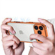 Avis Protection Design pour iPhone 18 Pro Antichoc avec Protection Caméra Intégré Orange
