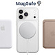 Acheter Générique Coque MagSafe pour iPhone 18 Pro avec Dos Translucide et Anneau Rotatif Blanc