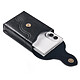 Étui Ceinture pour Smartphone Format Fold en Éco-Cuir avec Bandoulière Noir Étui Ceinture pour Smartphone Format Fold en Éco-Cuir avec Bandoulière
