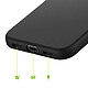 Acheter Mayaxess Coque pour Pixel 11 / 11 Pro en Silicone Souple avec Bords Surélevés Noir