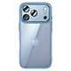 Générique Coque pour iPhone 18 Pro Antichoc Hybride avec Protection Caméra Bleu pas cher
