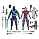 G.I. Joe Classified - Pack 2 figurines G.I. Joe Classified Series Snake Eyes & Kim "Jinx" Arashikage 15 cm pas cher