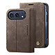 Caseme Étui Portefeuille pour iPhone Duo Protection RFID Vintage avec Support Bleu canard - Conçu sur mesure pour votre iPhone Duo, cet étui s'adapte au format pliable de votre smartphone et préserve l'accès direct aux boutons et au port de charge.