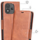 Avis Étui Portefeuille pour Redmi Note 17 Vintage avec Support Vidéo et Dragonne Marron