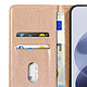 Étui Portefeuille pour Redmi Note 17 Série Chesterfield avec Support Bleu nuit pas cher