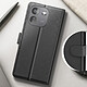 Acheter Étui Portefeuille pour Redmi Note 17 Pro Série Chesterfield avec Support Bleu nuit