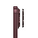 Avis Protection Caméra pour iPhone 18 Pro en Verre Trempé et Aluminium 9H Bordeaux