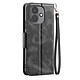 Étui Portefeuille pour Redmi Note 17 Pro Vintage avec Support Vidéo et Dragonne Noir Étui portefeuille pour Redmi Note 17 Pro avec protection intégrale et format pratique pour tous les jours