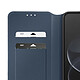 Étui à Clapet pour Redmi Note 17 Pro / 17 Pro Max Fonction Stand Classic Edition Bleu nuit pas cher