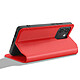 Acheter Étui à Clapet pour Redmi Note 17 Pro / 17 Pro Max Fonction Stand Classic Edition Rouge
