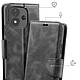 Avis Étui Portefeuille pour Redmi Note 17 Vintage avec Support Vidéo et Dragonne Noir