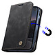 Acheter Caseme Étui Portefeuille pour iPhone Duo Protection RFID Vintage avec Support Bleu canard
