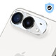 Acheter Protection Caméra pour iPhone Duo Série Full Coverage en Verre Trempé 9H Noir / Transparent