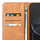 Étui Portefeuille pour Redmi Note 17 Pro Max Vintage avec Support et Dragonne Camel pas cher