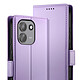 Acheter Étui Portefeuille pour Redmi Note 17 Pro Max Série Smart Book avec Support Bleu canard