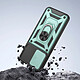 Coque pour Redmi Note 17 Pro avec Anneau Support et Cache Caméra Coulissant Noir pas cher