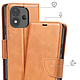 Avis Étui Portefeuille pour Redmi Note 17 Vintage avec Support Vidéo et Dragonne Camel