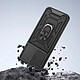 Coque pour Redmi Note 17 avec Anneau Support et Cache Caméra Coulissant Bleu nuit pas cher