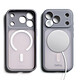 Acheter Générique Coque MagSafe pour iPhone 18 Pro / iPhone 17 Pro Série Cinch avec Cordon Gris lavande