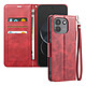 Étui Portefeuille pour Redmi Note 17 Pro Max Vintage avec Support et Dragonne Bordeaux - Étui portefeuille pour Redmi Note 17 Pro Max avec protection intégrale et format pratique pour tous les jours
