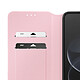 Étui à Clapet pour Redmi Note 17 Pro / 17 Pro Max Fonction Stand Classic Edition Rose champagne pas cher