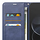 Étui Portefeuille pour Redmi Note 17 Pro Max Vintage avec Support et Dragonne Bleu nuit pas cher