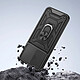 Coque pour Redmi Note 17 Pro avec Anneau Support et Cache Caméra Coulissant Noir pas cher