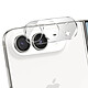 Protection Caméra pour iPhone Duo en Verre Trempé 9H Incurvé 3D Transparent Conçu sur-mesure pour votre Apple iPhone Duo, ce Verre Trempé protège intégralement le bloc optique arrière tout en laissant le flash et le micro dégagés.