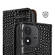 Avis Étui Portefeuille Anti-RFID pour Xiaomi Redmi Note 17 en Cuir Croco Noir