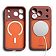 Acheter Générique Coque MagSafe pour iPhone 18 Pro / iPhone 17 Pro Série Cinch avec Cordon Orange
