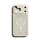 Avis Générique Coque MagSafe pour iPhone 18 Pro Max / iPhone 17 Pro Max Série Cinch avec Cordon Beige