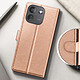 Acheter Étui Portefeuille pour Redmi Note 17 Pro Série Chesterfield avec Support Bleu nuit