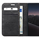 Caseme Étui Portefeuille pour iPhone Duo Protection RFID Vintage avec Support Bleu canard pas cher