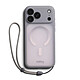 Avis Générique Coque MagSafe pour iPhone 18 Pro Max / iPhone 17 Pro Max Série Cinch avec Cordon Gris