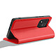 Acheter Étui à Clapet pour Redmi Note 17 Fonction Stand Classic Edition Rouge