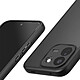 Acheter Coque pour Xiaomi Redmi Note 17 Pro Max Antichoc Bimatière avec Coins Renforcés Noir