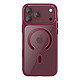 Générique Coque MagSafe pour iPhone 18 Pro Max Protection Rigide Anti-jaunissement Bordeaux Coque MagSafe pour iPhone 18 Pro Max Protection Rigide Anti-jaunissement