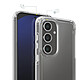 Acheter Coque pour Samsung Galaxy S24 FE Protection Bimatière à Coins Renforcés Transparent