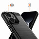 Avis Coque pour Xiaomi Redmi Note 17 Pro en Silicone Antichoc avec Finition Carbone Noir