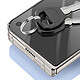 Avis Verre Trempé Écran Externe pour iPhone Duo Anti-rayures 9H et Anti-traces Noir / Transparent