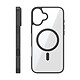 Zanaé Coque MagSafe pour iPhone 16 avec Contour Souple et Caméra Surélevée Noir pas cher