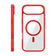 Zanaé Coque MagSafe pour iPhone Air avec Contour Souple et Caméra Surélevée Rouge pas cher