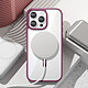 Avis Zanaé Coque MagSafe pour iPhone 16 Pro avec Contour Souple et Caméra Surélevée Violet