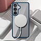 Avis Zanaé Coque MagSafe pour Galaxy S25 / S24 avec Contour Souple et Caméra Surélevée Bleu nuit