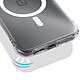 Acheter Coque MagSafe pour OnePlus 15R 5G à Coins Bumper et Caméra Surélevée Transparent