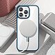 Avis Zanaé Coque MagSafe pour iPhone 16 Pro Max avec Contour Souple et Caméra Surélevée Bleu nuit