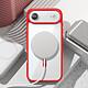 Avis Zanaé Coque MagSafe pour iPhone Air avec Contour Souple et Caméra Surélevée Rouge
