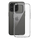 Coque pour iPhone 16 Pro Max Conception Bimatière avec Coins Renforcés Transparent pas cher