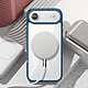 Avis Zanaé Coque MagSafe pour iPhone Air avec Contour Souple et Caméra Surélevée Bleu nuit