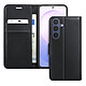 Zanaé Étui pour Samsung Galaxy S26 FE Effet Grainé avec Porte-Cartes et Support Vidéo Noir - Conçu sur mesure pour le Samsung Galaxy S26 FE, cet étui assure une protection intégrale à 360 degrés contre les chocs et les rayures au quotidien.